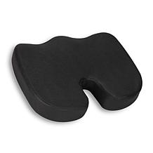 Mind Reader Memory Foam Seat Cushion with Air Cloud Technology Gray