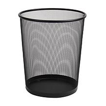 Mind Reader Mesh Trash Can Set of 3 Wastepaper Basket Round