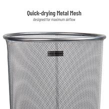 Mind Reader Metal Mesh Umbrella Holder Basket