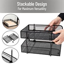 Mind Reader Network Collection 2Tier Paper Tray File & Document Holder