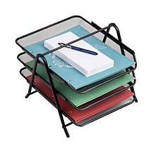Mind Reader Network Collection Paper Tray File Organizer Metal Mesh