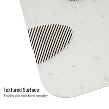 Mind Reader Office Chair Mat for Carpet Under Desk Polycarbonate