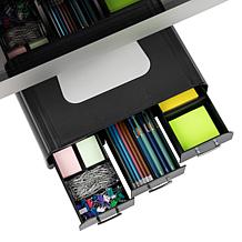 Mind Reader PC Laptop IMAC Monitor Stand and Desk Organizer 2-pack
