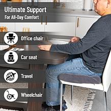 Mind Reader Portable Office Chair Cushion Ergonomic Orthopedic