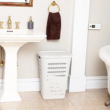 Mind Reader Slim Tapered Laundry Hamper with Ventilation