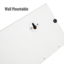 Mind Reader Wall Mounted Floating Shelves Organizers Set of 2