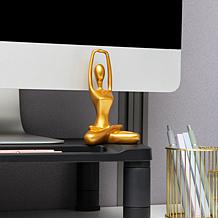 Mind Reader Yoga Figurine Set Meditation Statues Set of 3