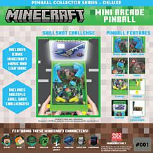 Minecraft Mini Arcade Pinball Game with LED Lights & Sound