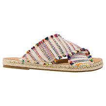 Minnetonka® Pepper X-Band Espadrille Slide Sandal