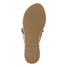 Minnetonka® Pepper X-Band Espadrille Slide Sandal