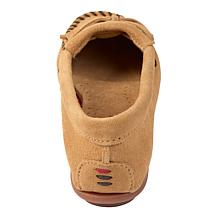 Minnetonka Thunderbird Hand-Beaded Suede Moccasin