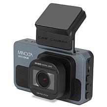 Minolta 3 LCD 2.5K Quad HD Dash Camera with 160 Degree Lens