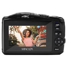 Minolta MND55 64 MP 4k Video 16x Zoom Digital Camera w/3" LCD Screen