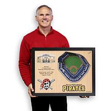 MLB Pittsburgh Pirates StadiumViews 3-D Wall Art - PNC Park