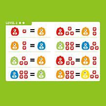 Monster Math Balance Scale with Monster Family Figures