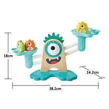 Monster Math Balance Scale with Monster Family Figures