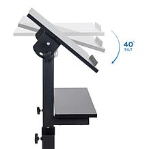Mount-It! Mobile Lectern Stand Up Desk
