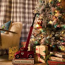 Mr. Christmas 43" North Pole Lighting Crew - White