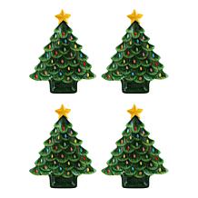 Mr. Christmas 5 Piece Ceramic Nostalgic Tree Entertaining Set