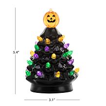 Mr. Christmas 5.5" Halloween Trees - Orange