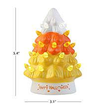 Mr. Christmas 5.5" Halloween Trees - Orange