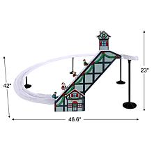 Mr. Christmas Animated and Musical Santa's Ski Slope