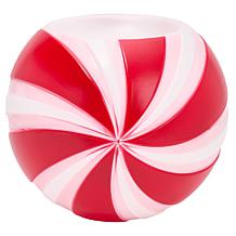 Mr. Christmas Blow Mold Peppermint Swirl Candy Bowl