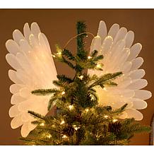 Mr. Christmas Fiber Optic Angel Wing Tree Topper