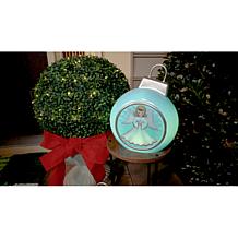 Mr. Christmas Set of 2 12" LED Blow Mold Ornaments