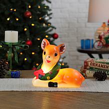 Mr. Christmas Set of 2 LED Shatterproof 10" Deer