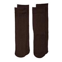 MUK LUKS® Women's Fleece-Lined Pair of Knee High Socks 2-pack