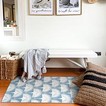 My Magic Carpet Genevieve Gorder Collection Flock 3'x5' Rug - Camel