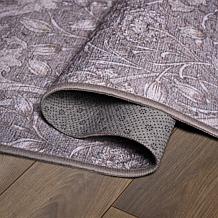 My Magic Carpet Kalini Floral Washable Rug 2.5'x10'