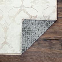 My Magic Carpet Leilani Damask Washable Area Rug 5'x7'