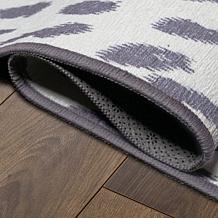 My Magic Carpet Miya Leopard Washable Area Rug 5'x7'