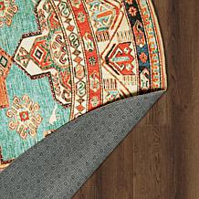 My Magic Carpet Ottoman Washable Round Area Rug 6'
