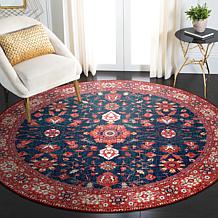 My Magic Carpet Ramage Washable Round Area Rug 6'