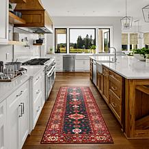 My Magic Carpet Ramage Washable Runner Rug 2.5'x10'