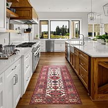My Magic Carpet Ramage Washable Runner Rug 2.5'x7'