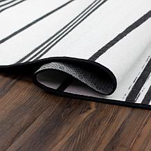 My Magic Carpet Stripe Washable Runner Rug 2.5'x7'