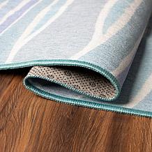 My Magic Carpet Waves Washable Runner Rug 2.5'x7'