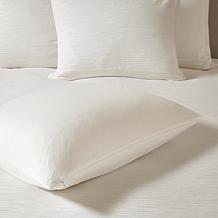 N Natori Hanae Cotton Blend 3-piece Full/Queen Comforter Set - White