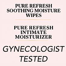 Nakery 4pc Pure Refresh Wipes + Intimate Moisturizer Collection AS