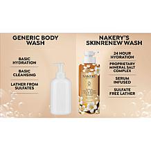Nakery Beauty 1 Liter Skin Renew Body, Face + Hair Wash