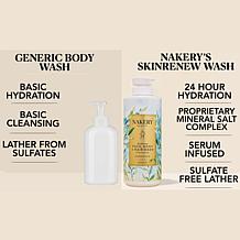 Nakery Beauty 1 Liter Skin Renew Body, Face + Hair Wash