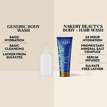 Nakery Beauty 11.5 oz. Tropical Therapy Body + Hair Wash
