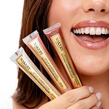 Nakery Beauty 3-Piece Plumping Lip Flip Shimmer Gloss Collection
