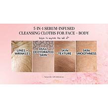 Nakery Beauty 5-in-1 Serum-Infused Cloths for Face & Body Auto-Ship®