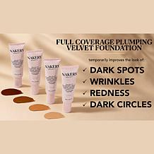 Nakery Beauty Medium/Deep Plumping Velvet Serum-Infused Foundation