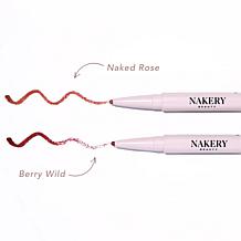 Nakery Beauty PLUMParadise Berry Wild Dual-Ended Lipstick & Liner